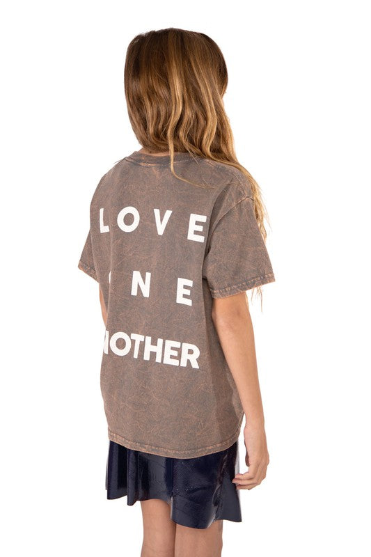 Vintage Charcoal Grey Love T-Shirt