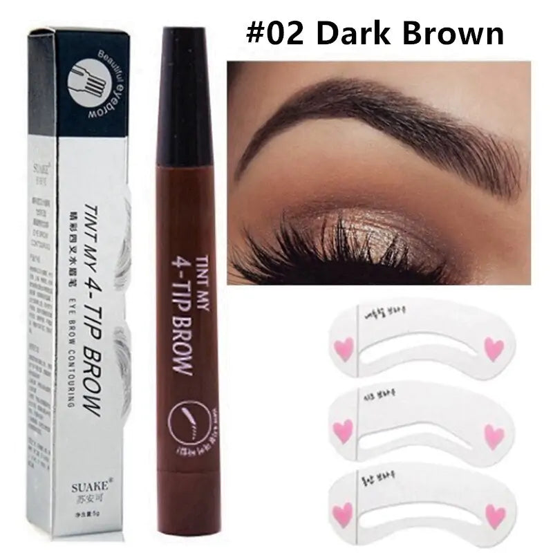 3D Waterproof Natural Eyebrow Pencil