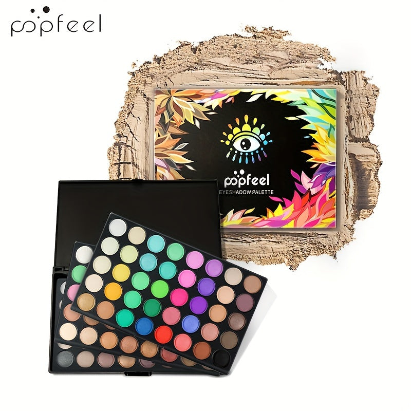 Eye Shadow Pallet With Makeup Brushes Set