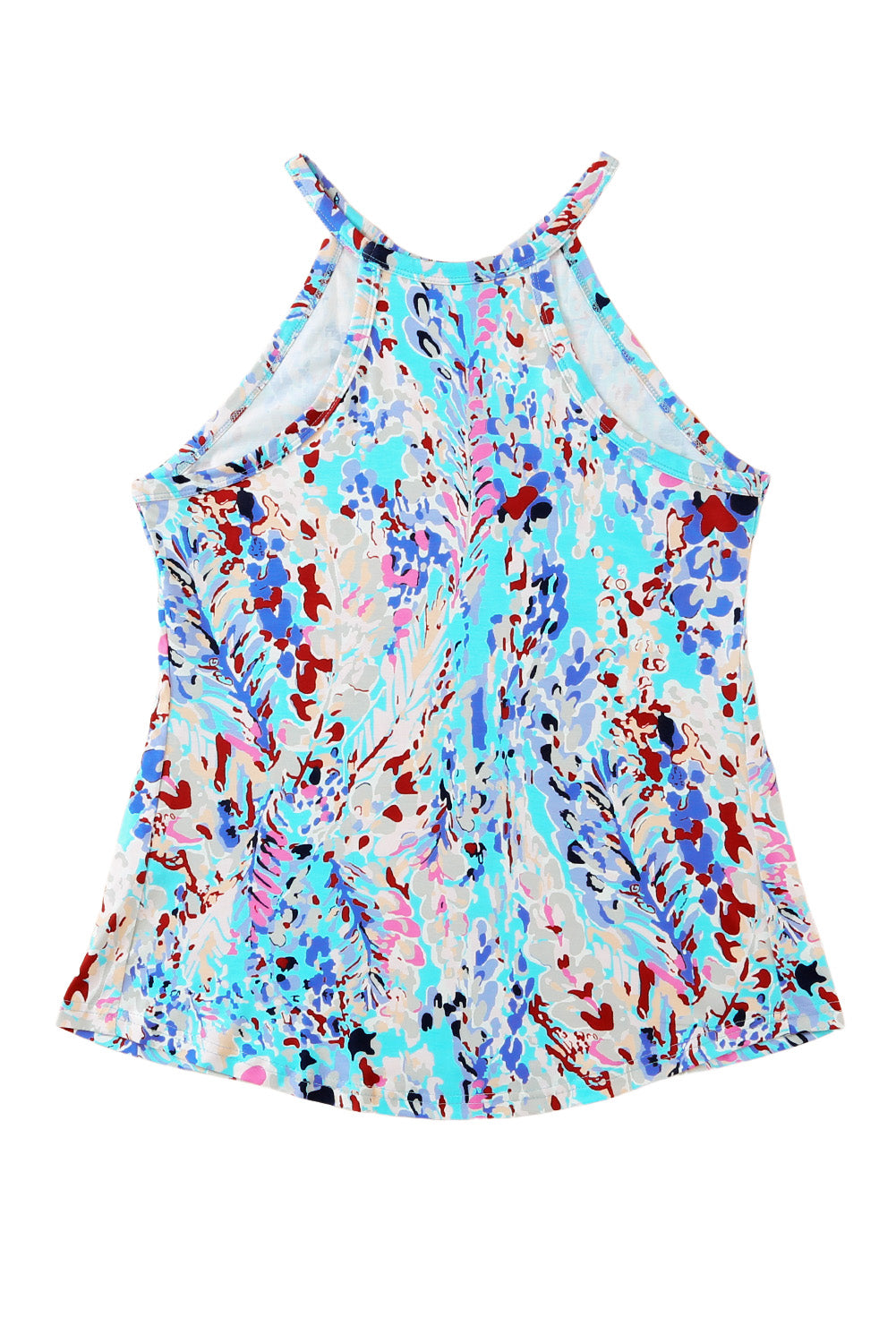 Multicolor Abstract Print Boho Camisole