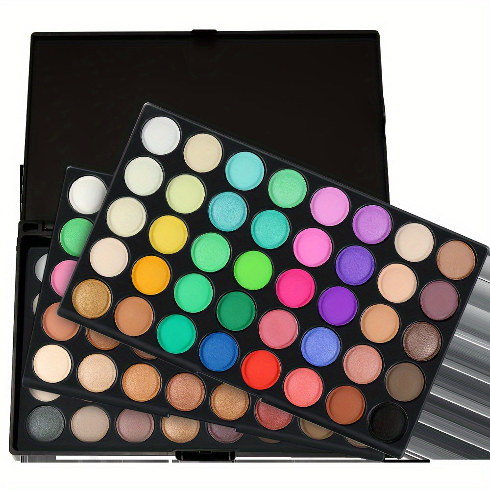 Eye Shadow Pallet With Makeup Brushes Set