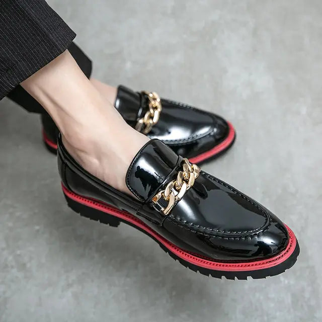 Designer Italian Leather Loafers