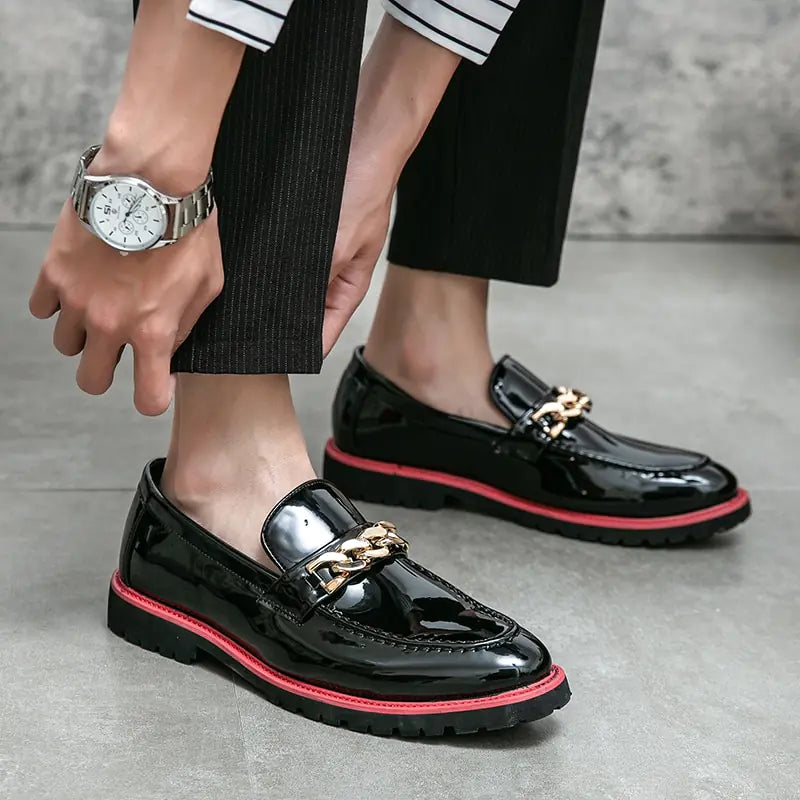 Designer Italian Leather Loafers