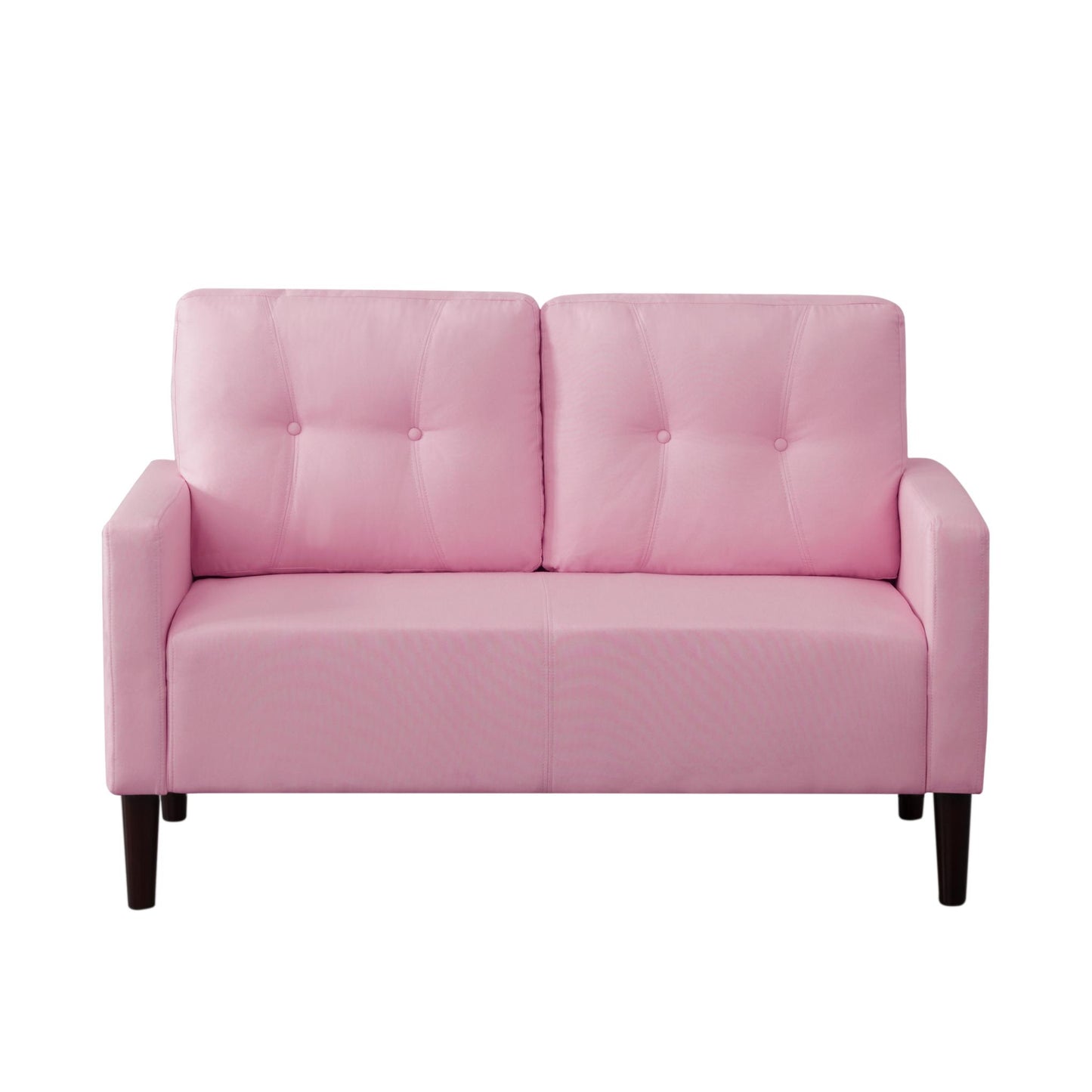 Pink Stationary Couch