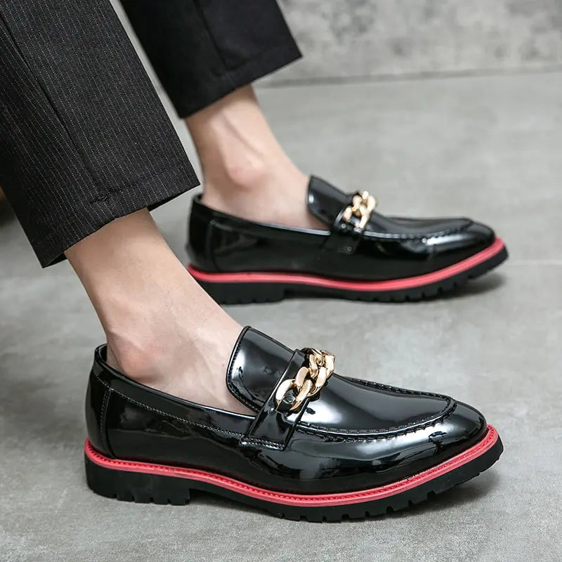 Designer Italian Leather Loafers