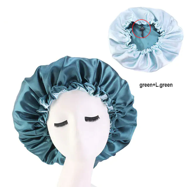 Reversible Satin Hair Bonnet