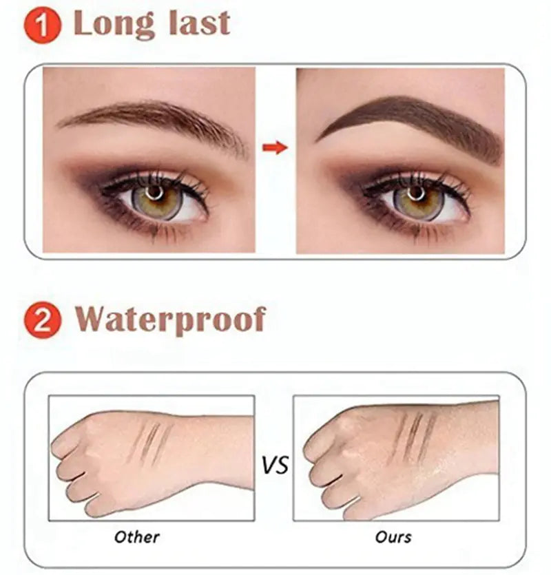 3D Waterproof Natural Eyebrow Pencil