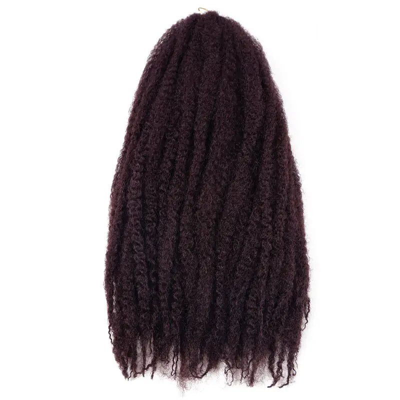 18" Marley Braids Hair Crochet