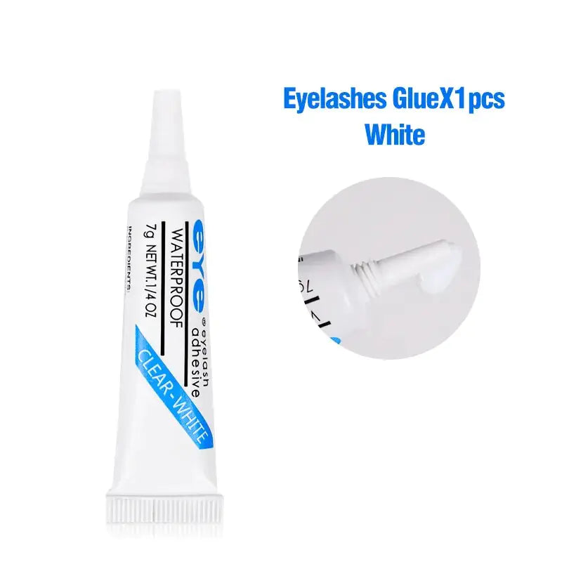 Long-Lasting Quick Dry Eyelash Glue Black & White