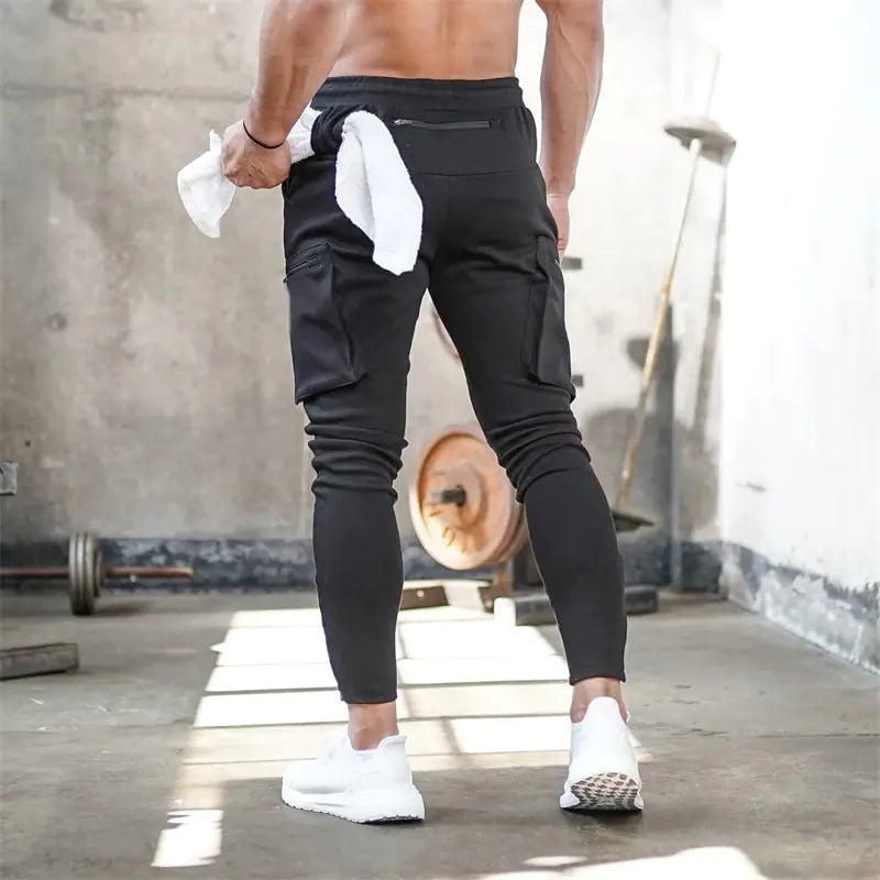 Multi-pocket Sports Pants