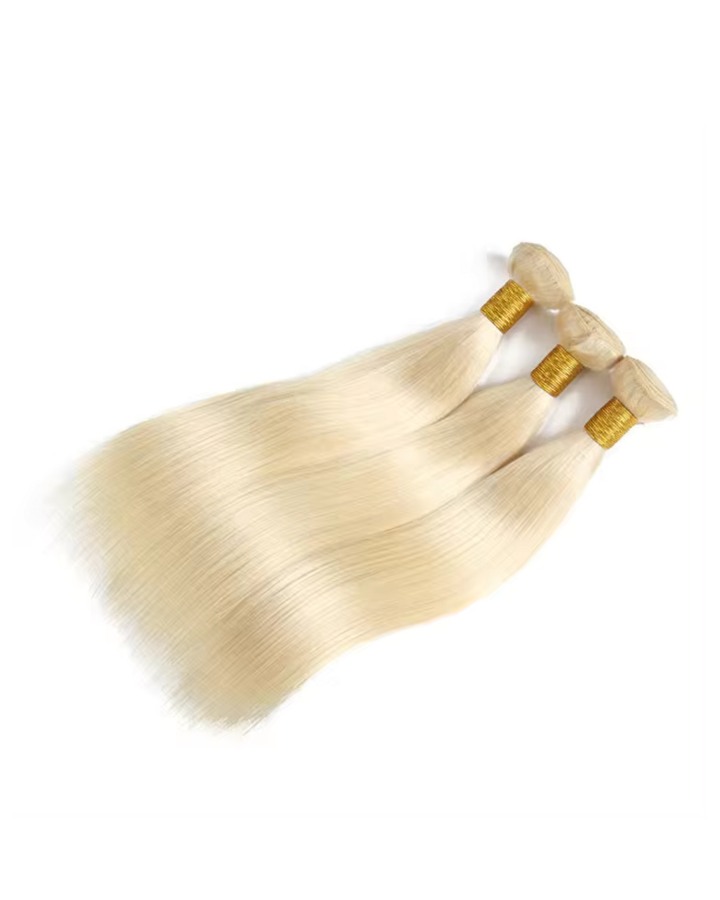 Straight Blonde Hair Bundles (613)