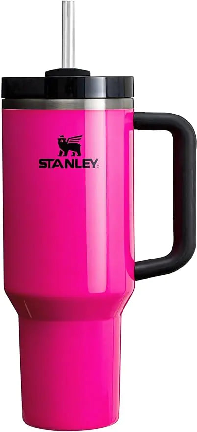 40 oz Stanley Quencher H2.0 FlowState Stainless Steel Vacuum Insulated Tumbler with Lid and Straw for Water, Iced Tea or Coffee