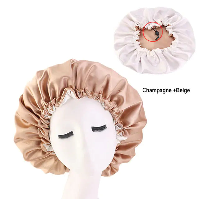 Reversible Satin Hair Bonnet