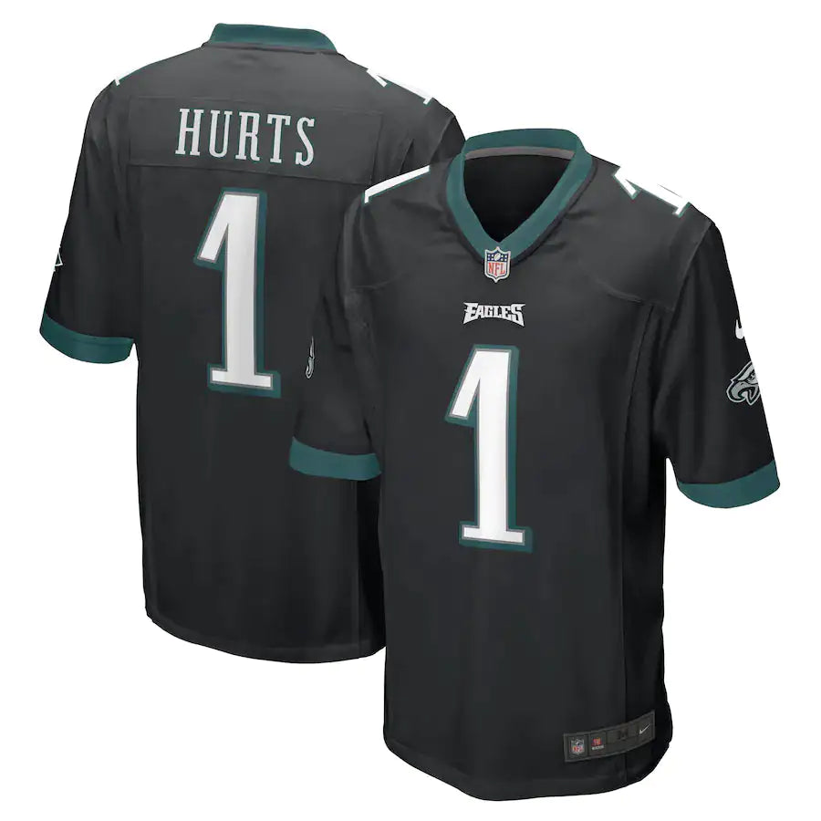 Philadelphia Eagles Jalen Hurts Black Jersey