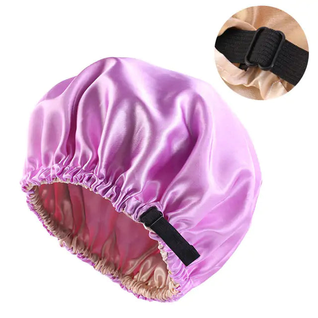 Reversible Satin Hair Bonnet