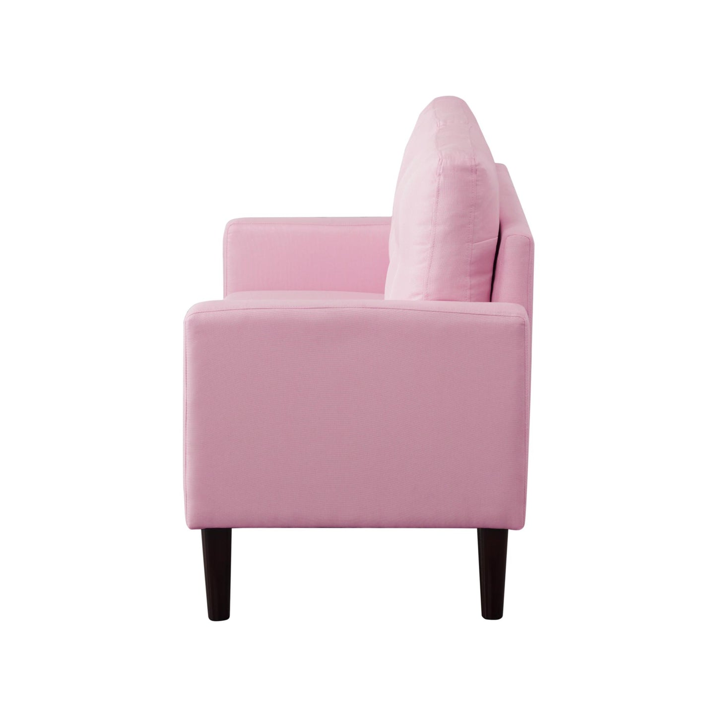 Pink Stationary Couch