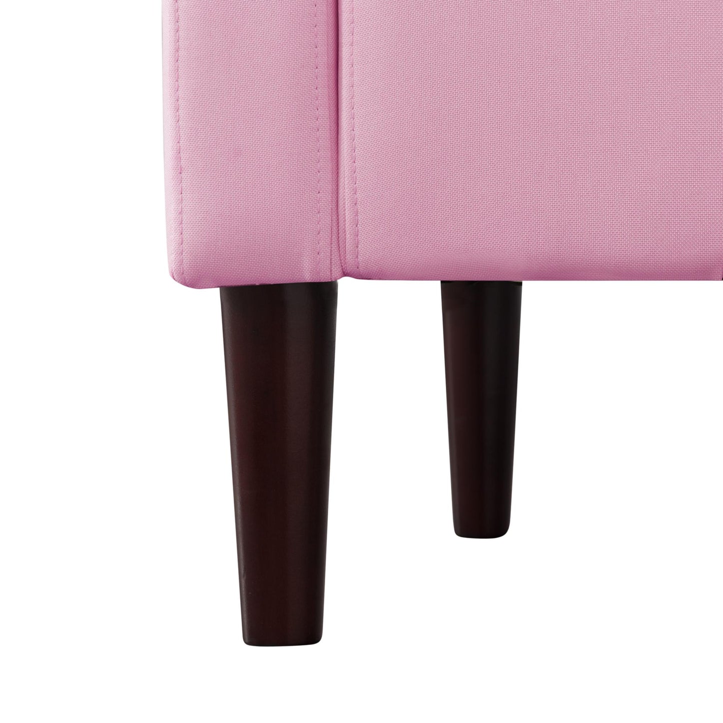 Pink Stationary Couch