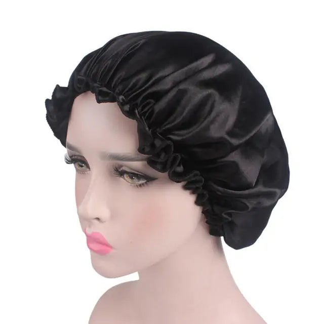 Reversible Satin Hair Bonnet