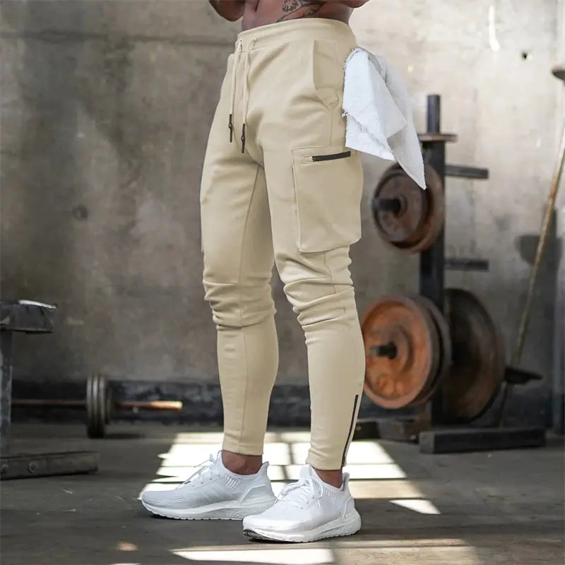 Multi-pocket Sports Pants