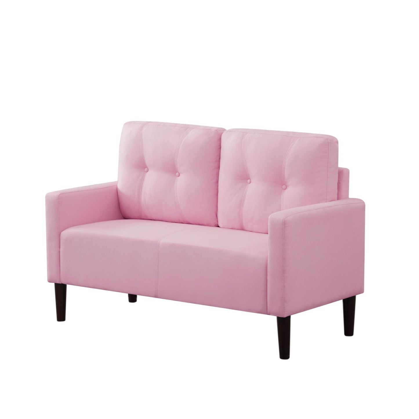 Pink Stationary Couch