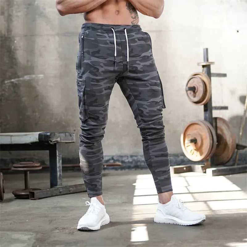 Multi-pocket Sports Pants