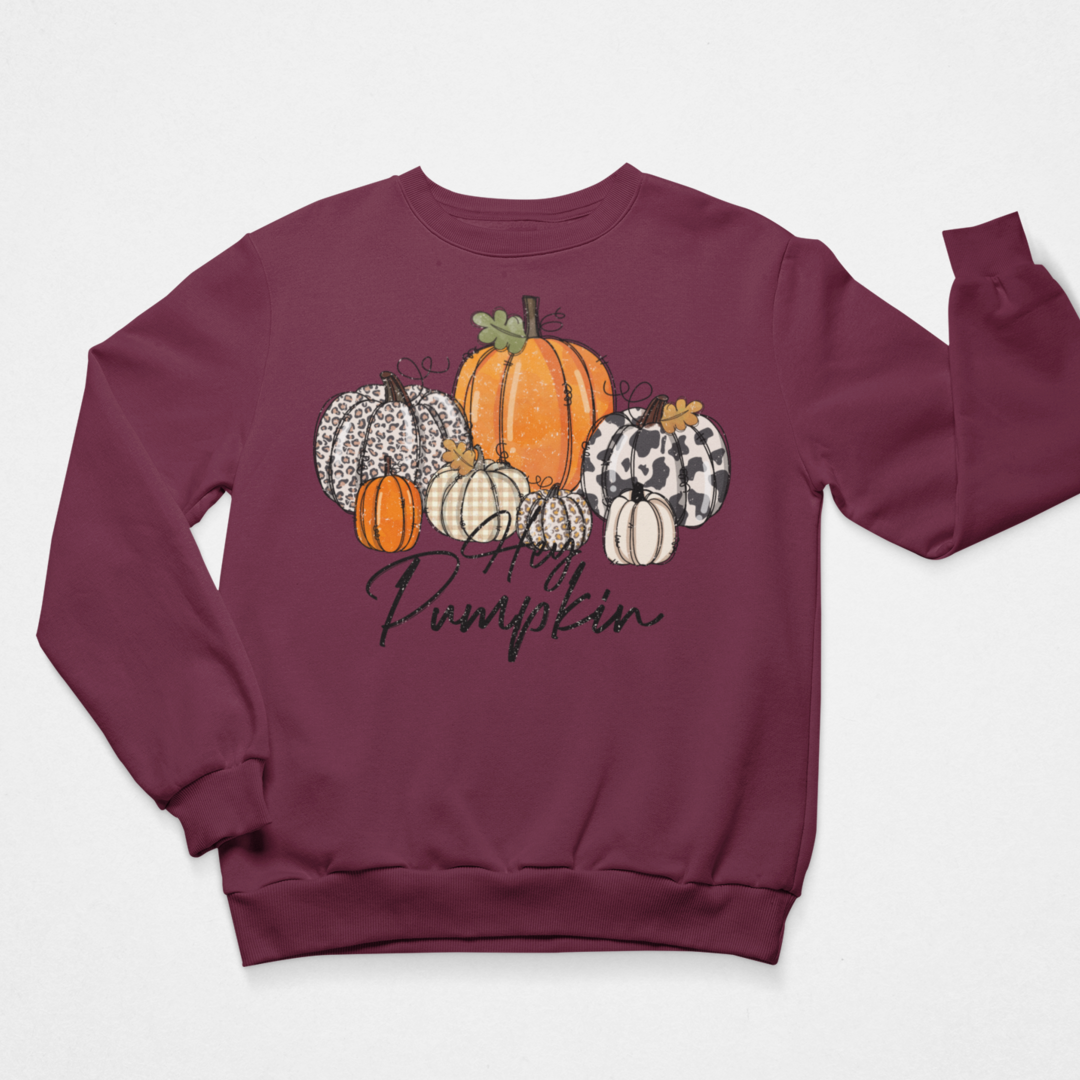 Hey Pumpkin Graphic Sweatshirt