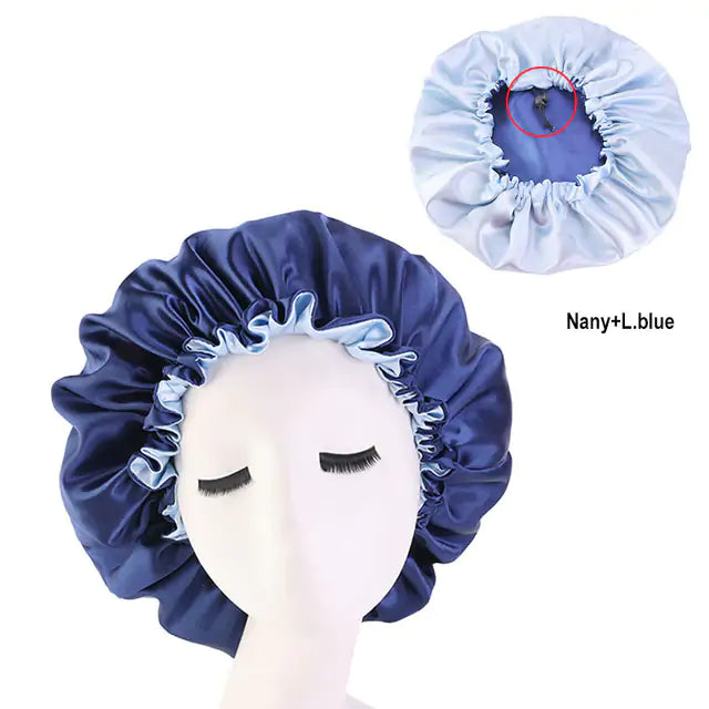 Reversible Satin Hair Bonnet