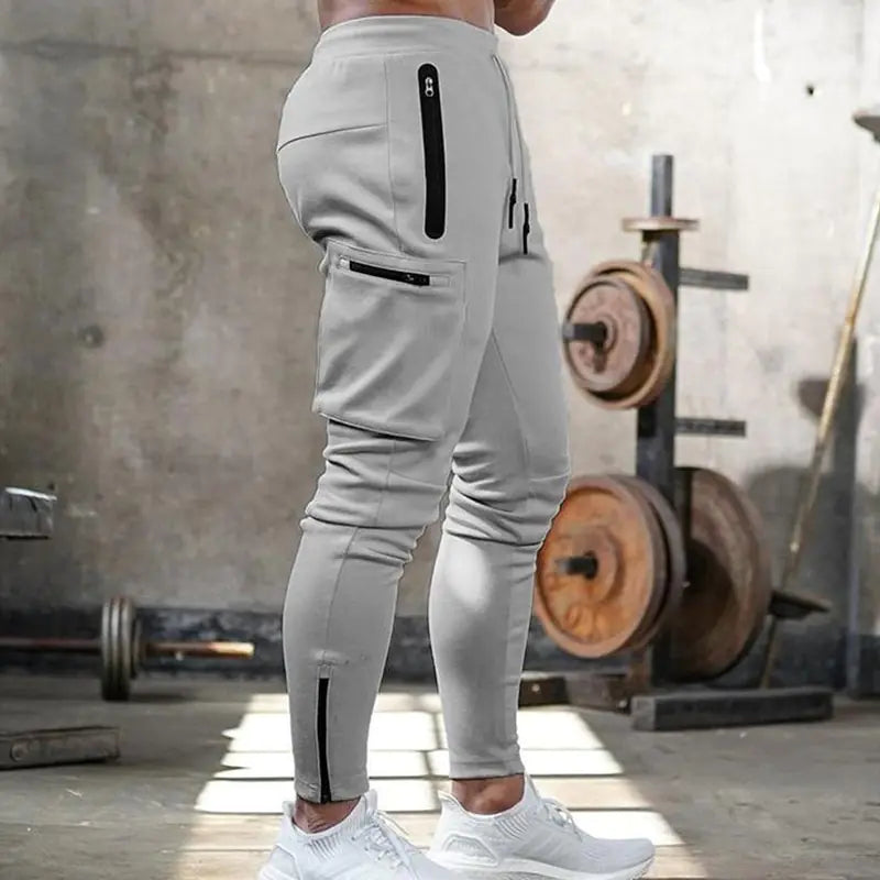 Multi-pocket Sports Pants