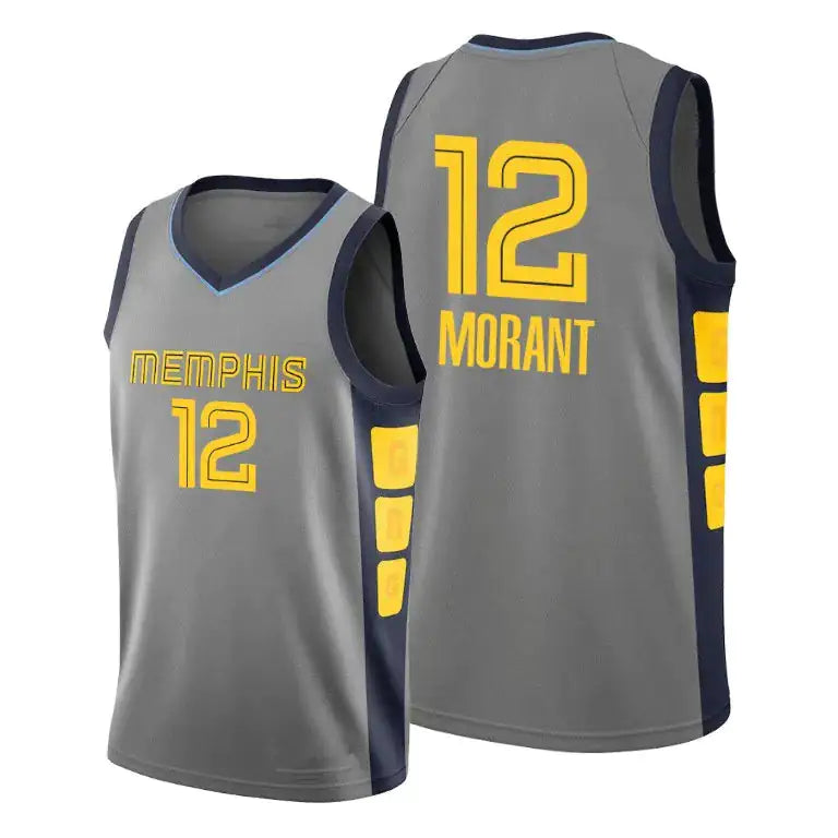 Memphis Grizzlies Ja Morant White Jersey