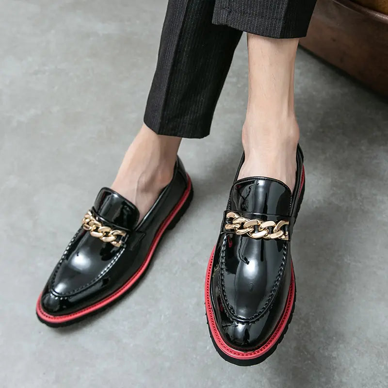 Designer Italian Leather Loafers