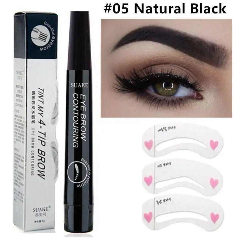 3D Waterproof Natural Eyebrow Pencil