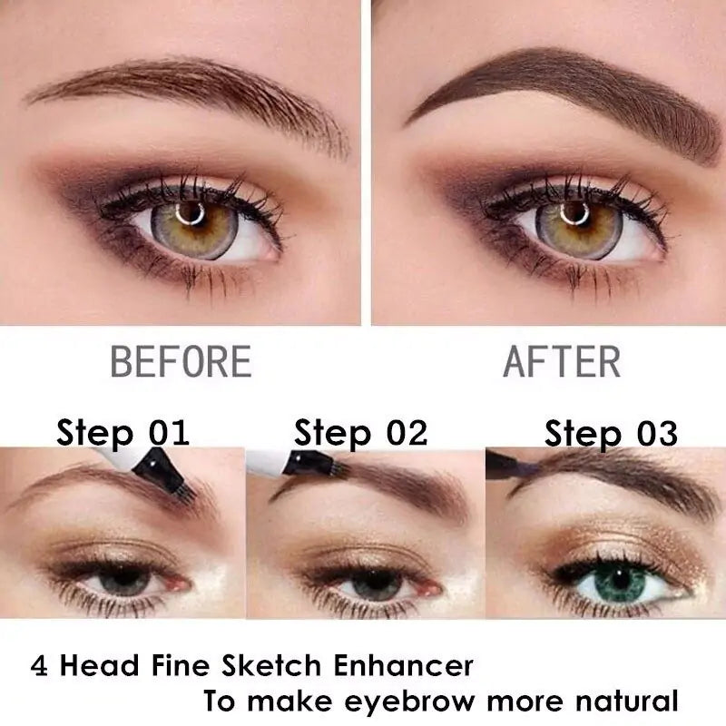 3D Waterproof Natural Eyebrow Pencil