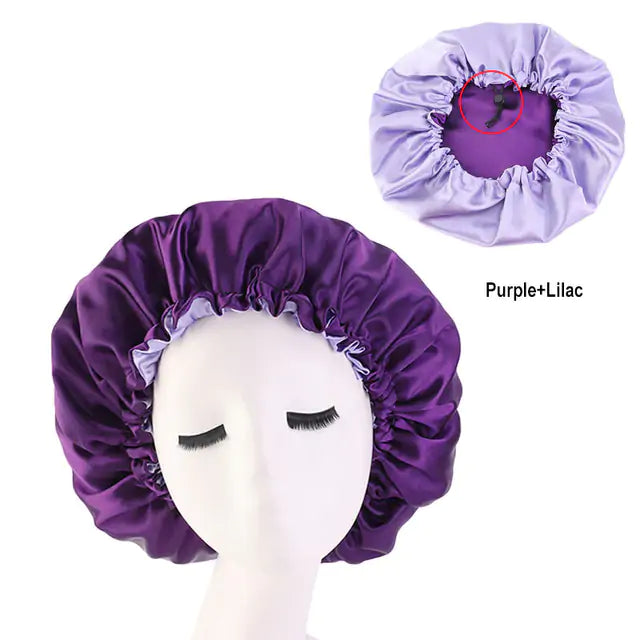 Reversible Satin Hair Bonnet