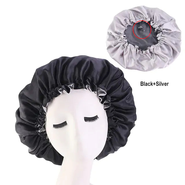 Reversible Satin Hair Bonnet