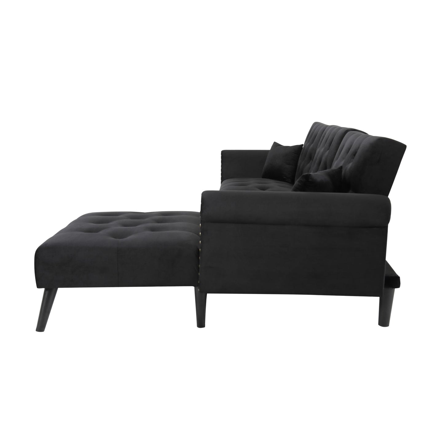 Convertible Sofa Bed Sleeper  Velvet