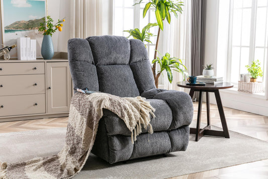 Electric sofa recliner with USB charging port