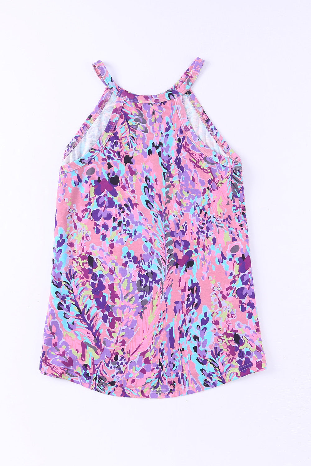 Multicolor Abstract Print Boho Camisole