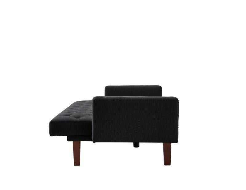 Factory Tufted Back Sofa Mid-Century Convertible Sofa Bed for Living Room