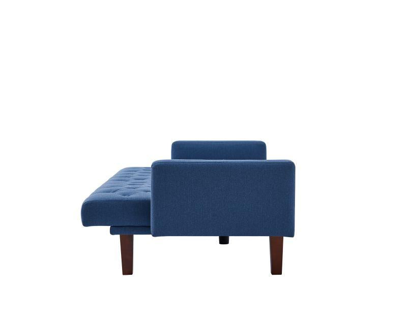 Factory Tufted Back Sofa Mid-Century Convertible Sofa Bed for Living Room