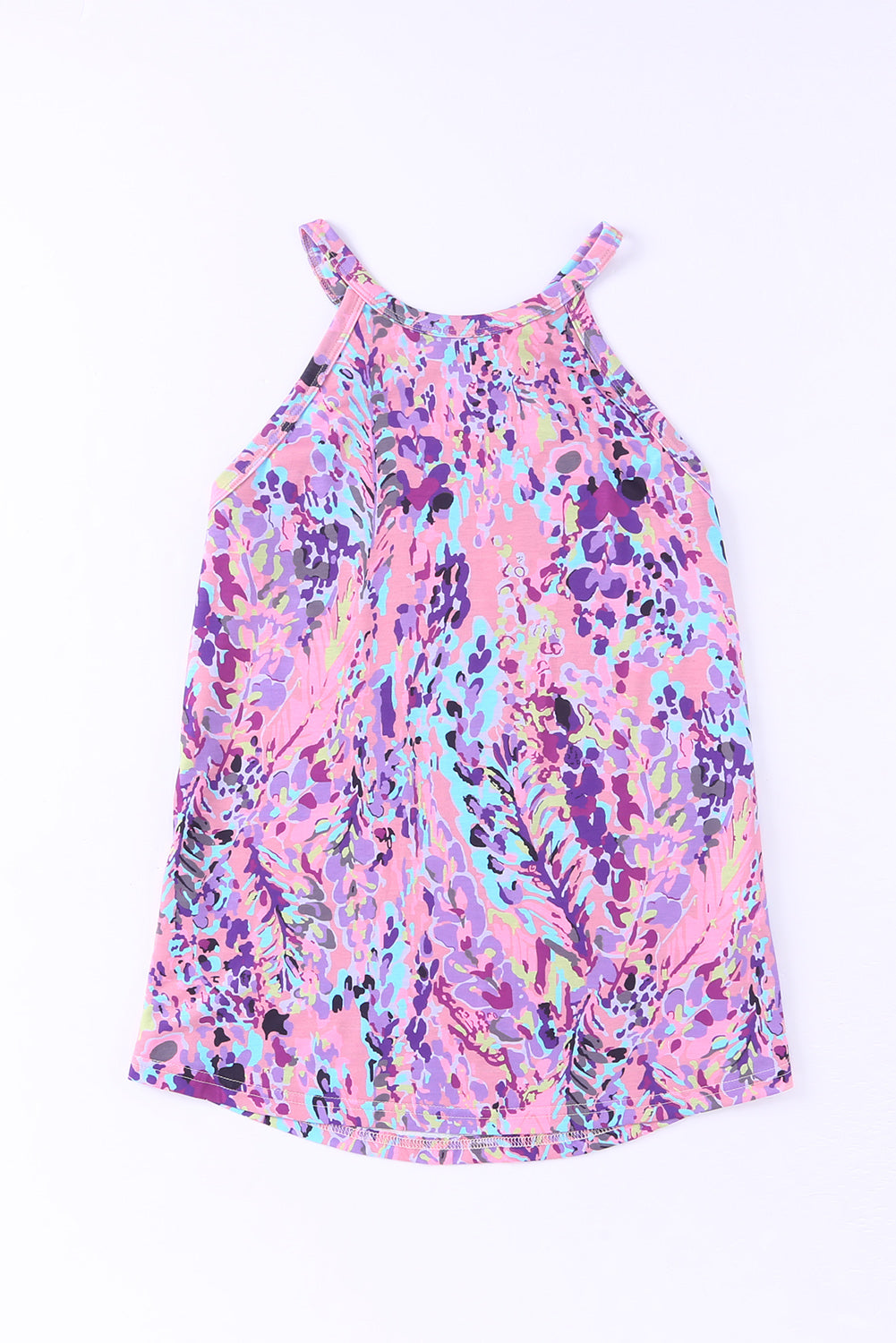 Multicolor Abstract Print Boho Camisole