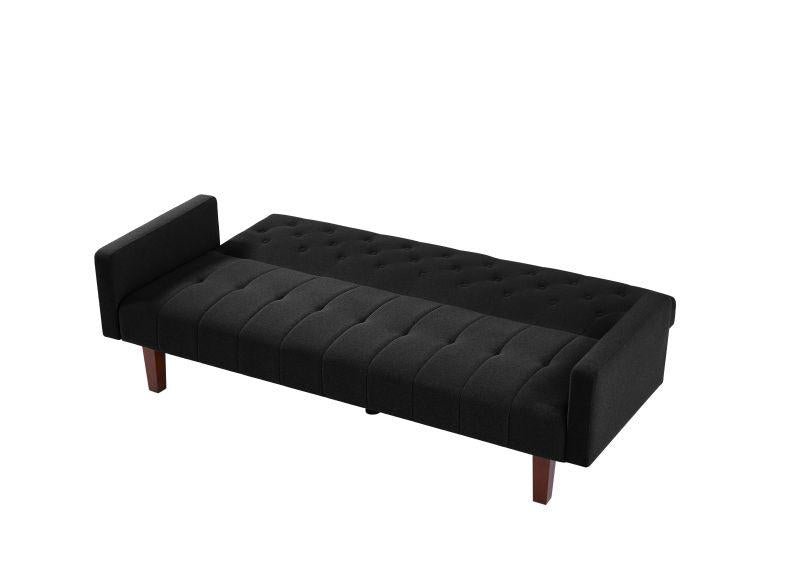 Factory Tufted Back Sofa Mid-Century Convertible Sofa Bed for Living Room