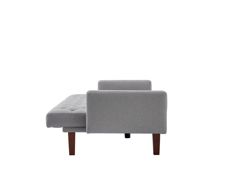 Factory Tufted Back Sofa Mid-Century Convertible Sofa Bed for Living Room