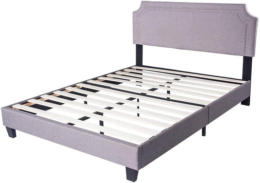 Queen Size Platform Bed Frame and Headboard