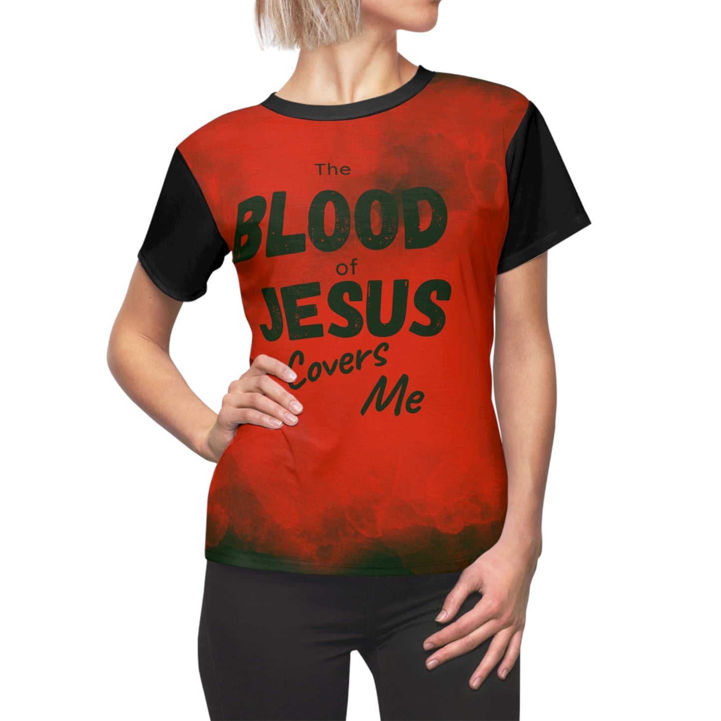 The Blood Of Jesus Covers Me - Unisex Fit Tee