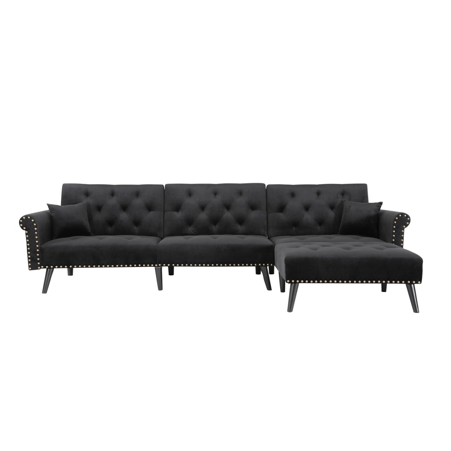 Convertible Sofa Bed Sleeper  Velvet