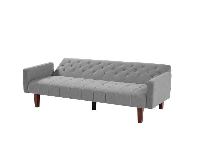 Factory Tufted Back Sofa Mid-Century Convertible Sofa Bed for Living Room